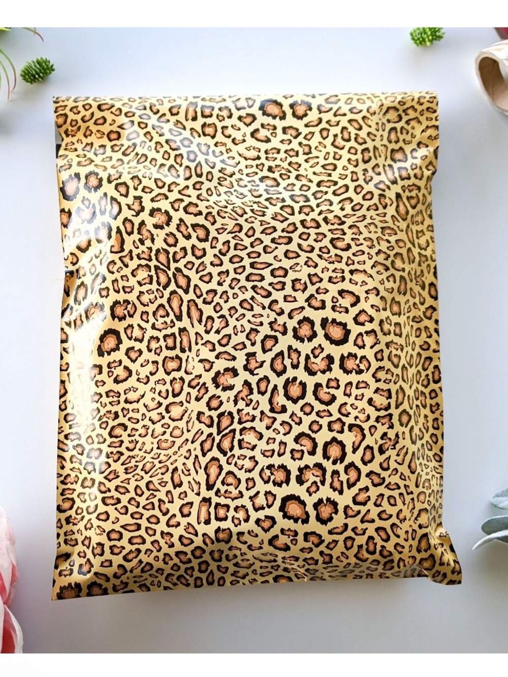 Set of 20 10x13 Leopard Print Poly Mailer Bag